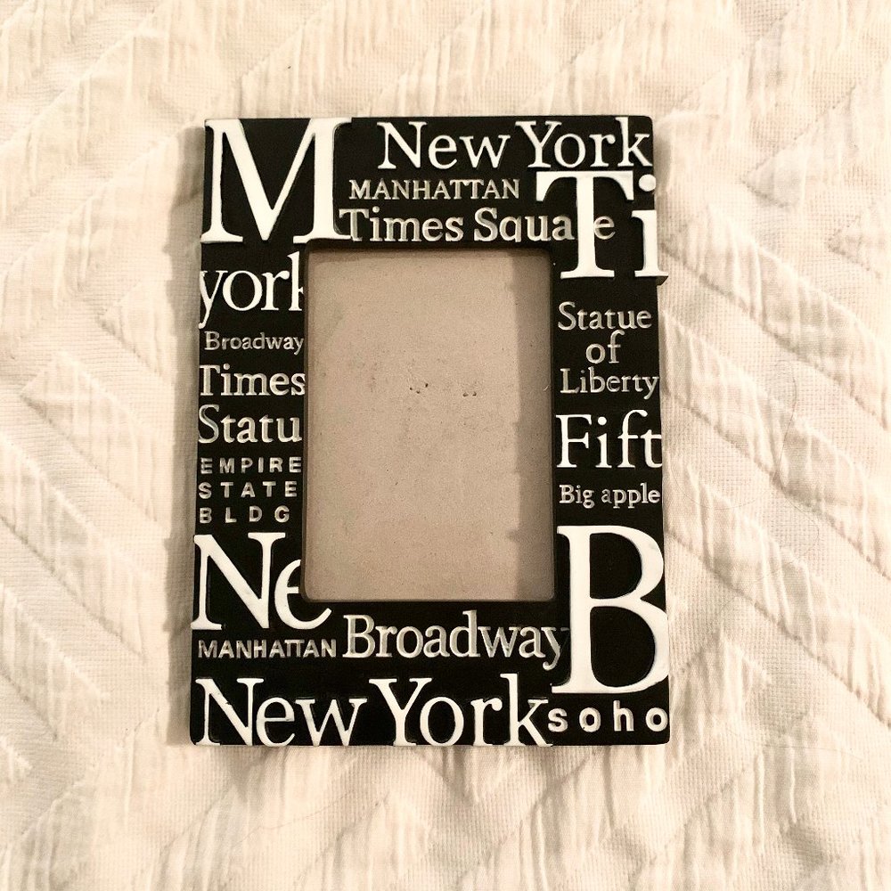 New York City Themed 4x6 Picture Frame